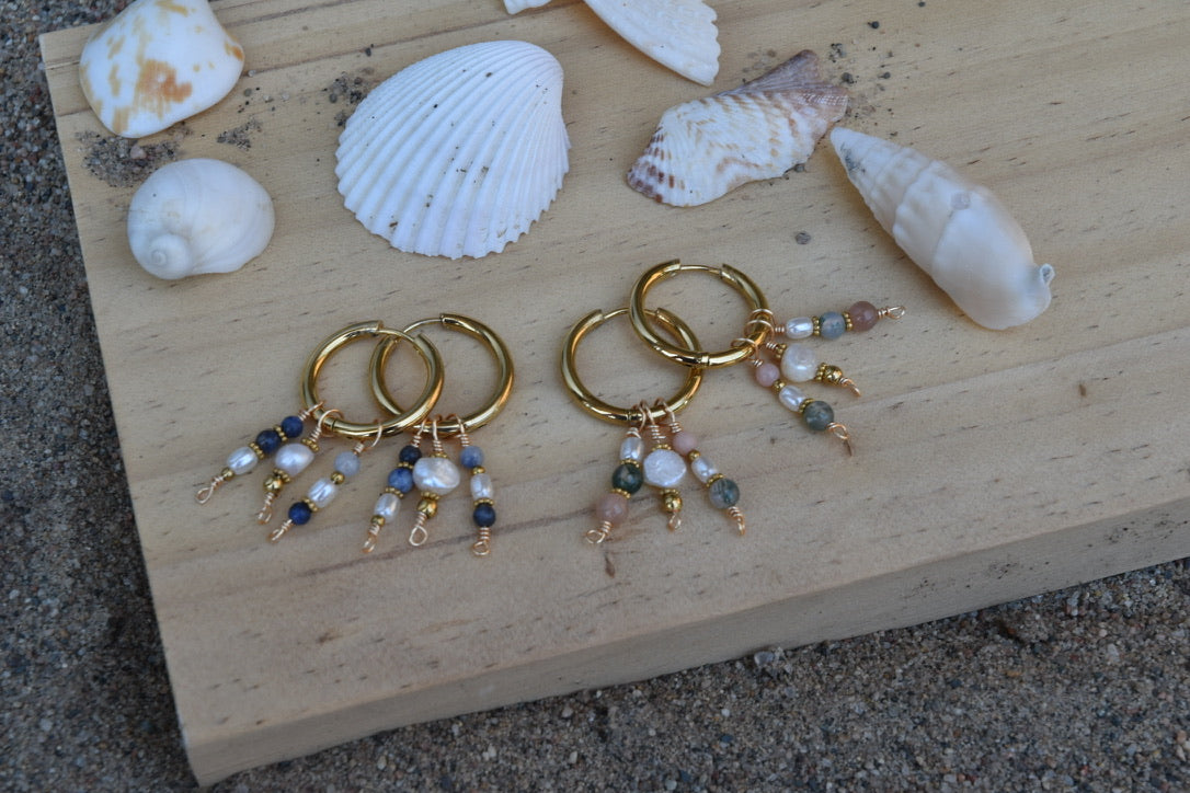 Ocean Reef: Hooped Earrings