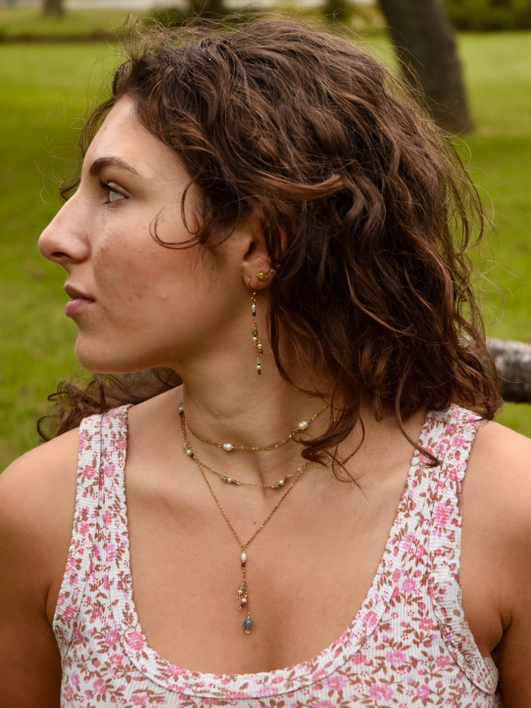 Color Link: Dangle Earrings
