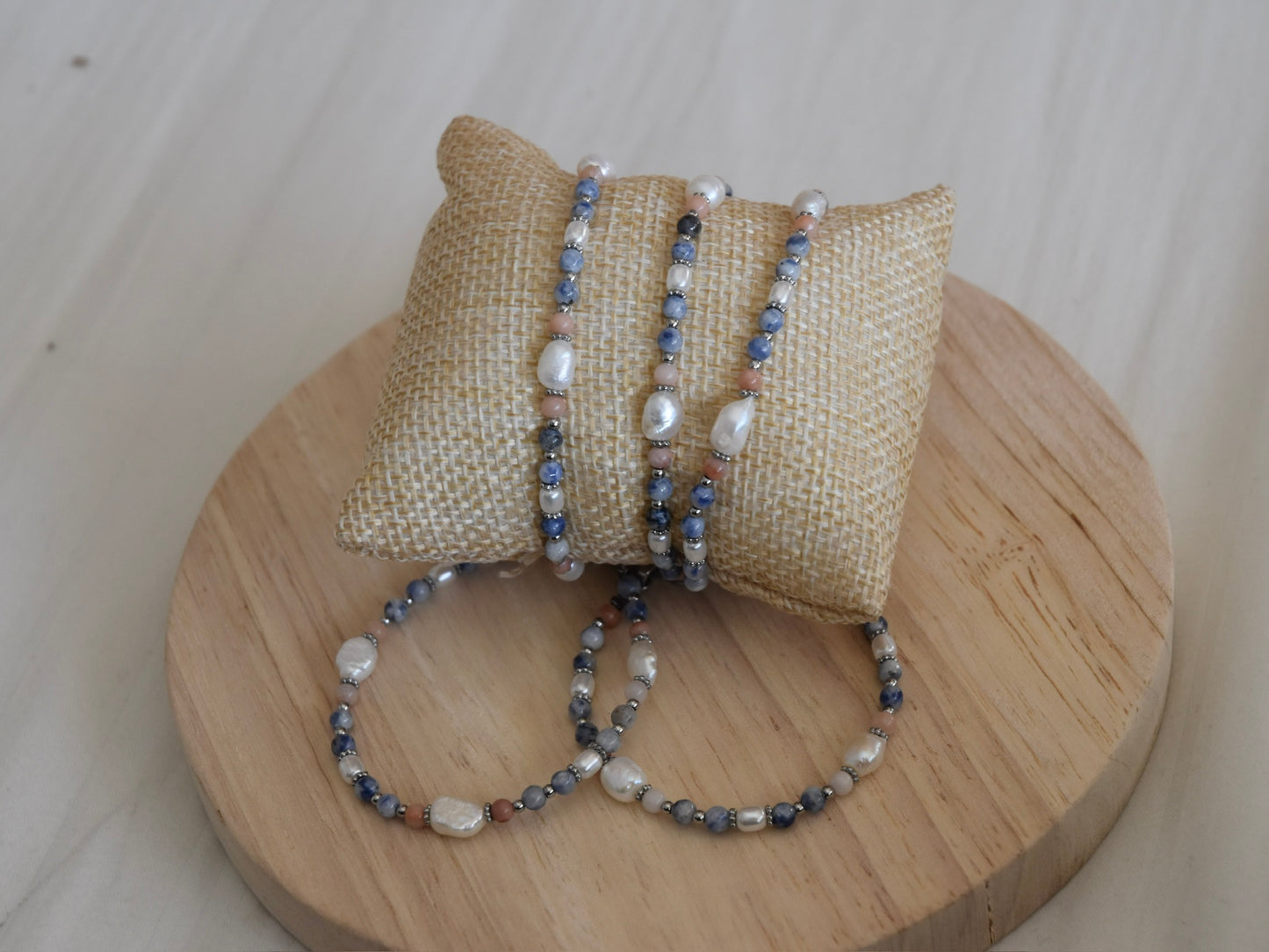 Shoreline Bliss: Beaded Bracelet