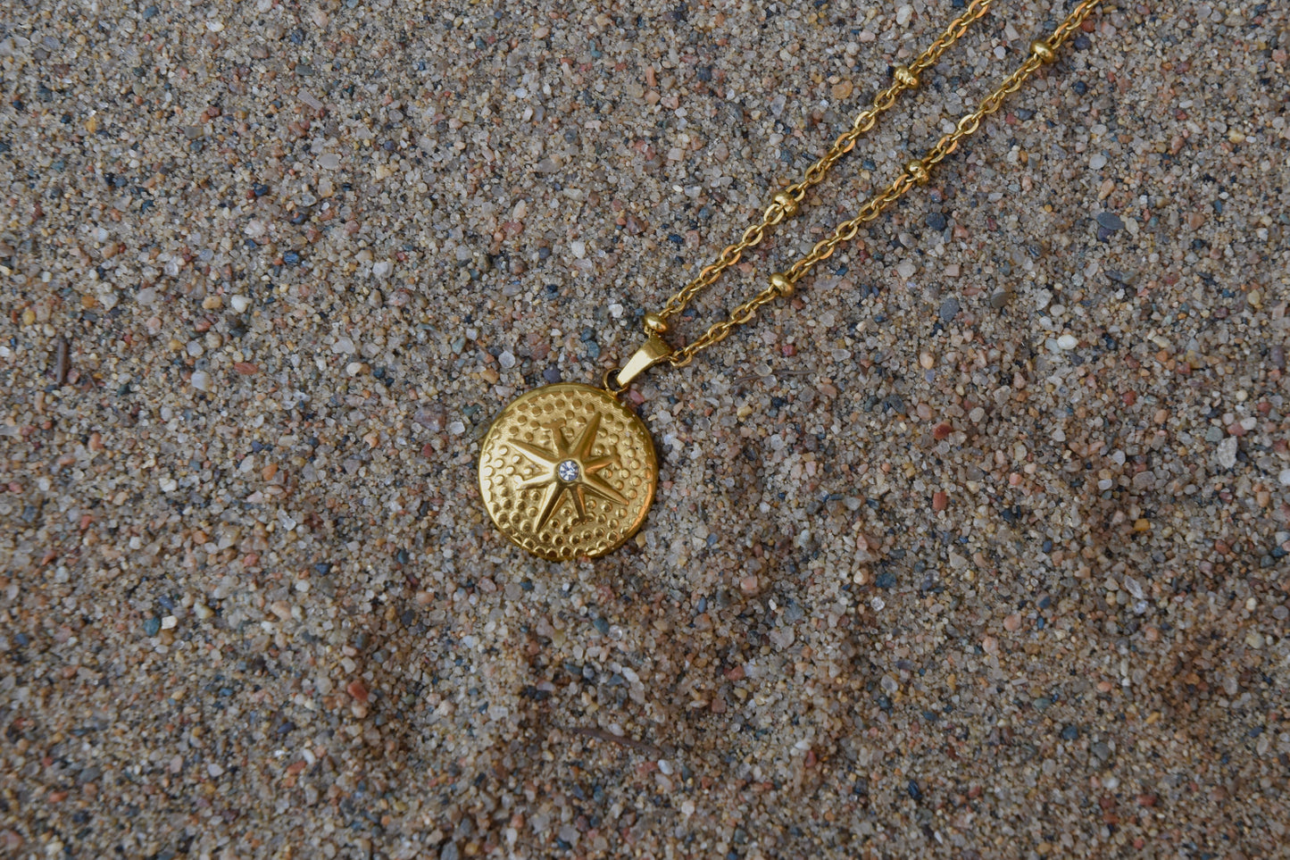 Golden Compass: Pendant Necklace