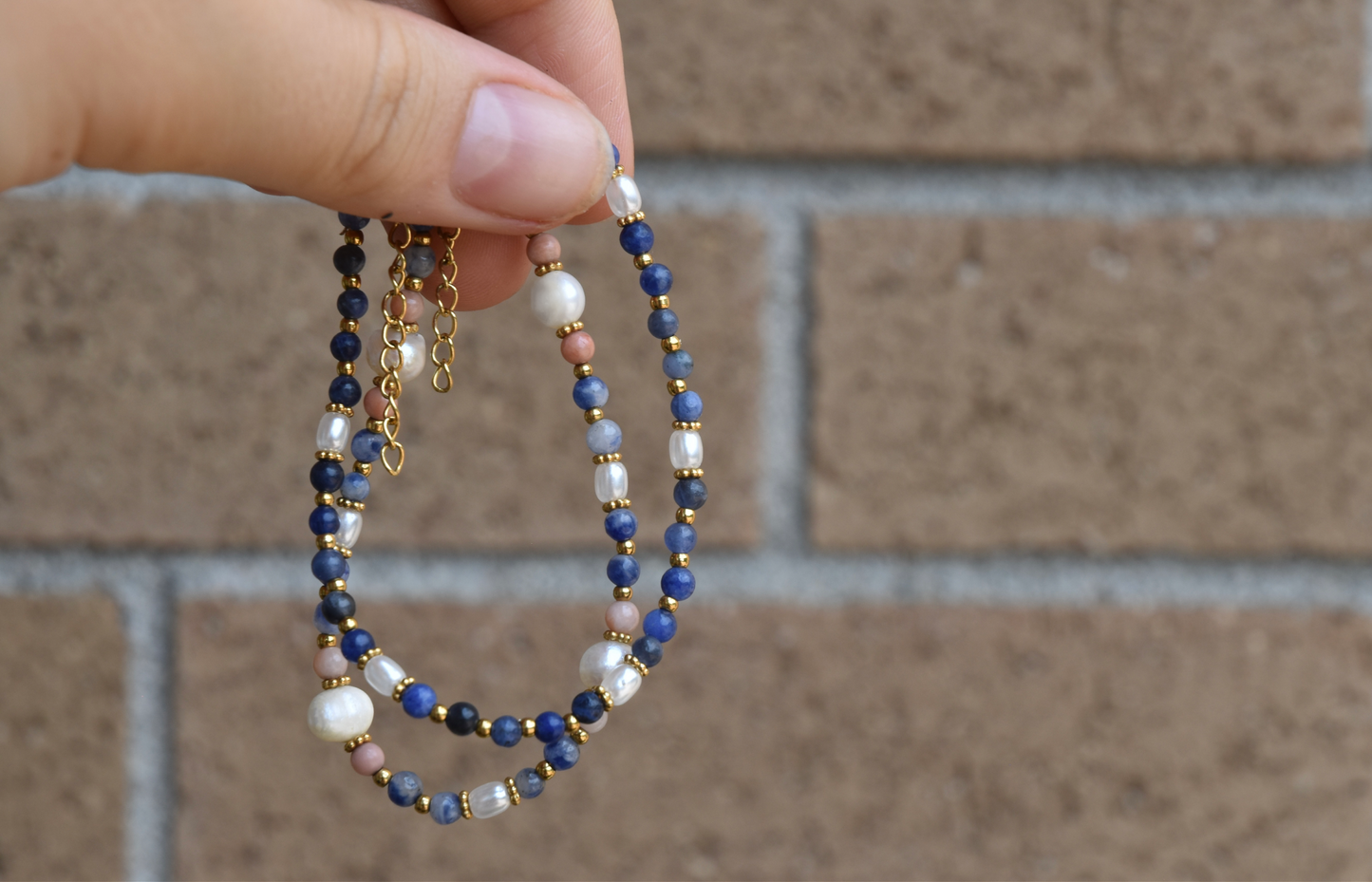 Shoreline Bliss: Beaded Bracelet