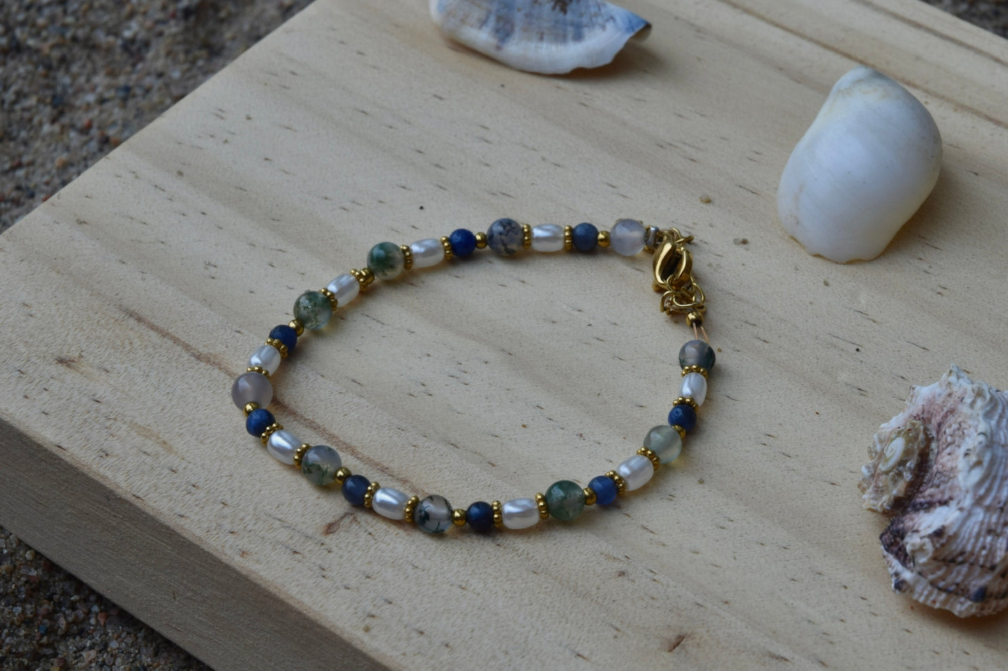 Seaside Meadow: Beaded Bracelet