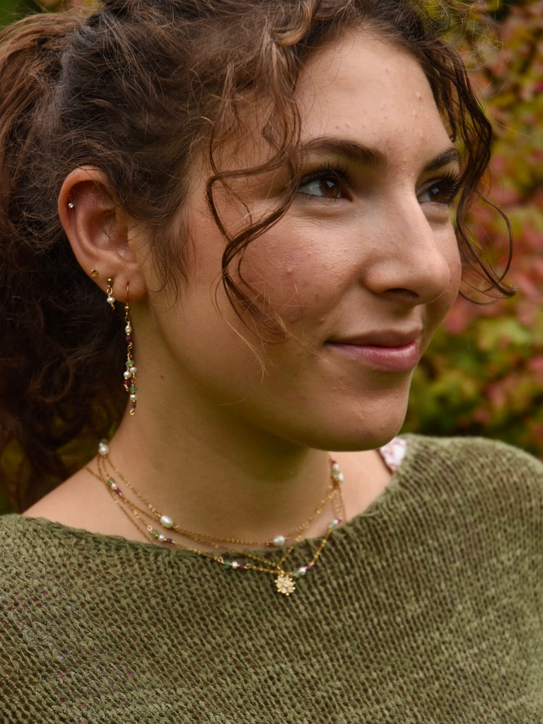 Color Link: Dangle Earrings