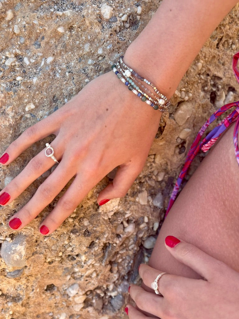 Seaside Meadow: Beaded Bracelet