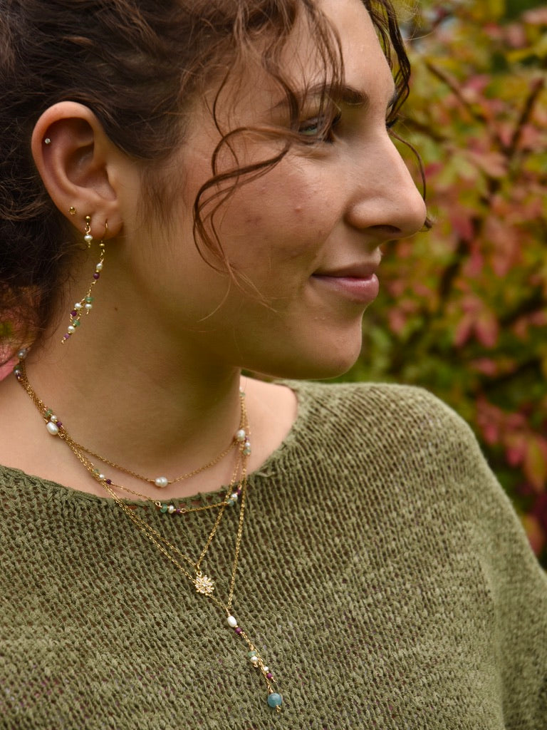 Color Link: Beaded Necklace