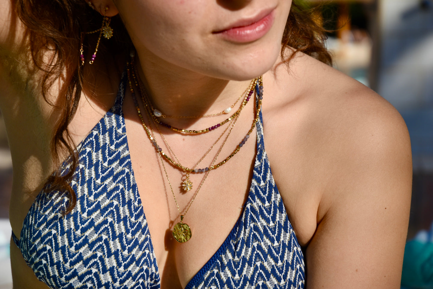 Winter Snowflake: Pendant Necklace
