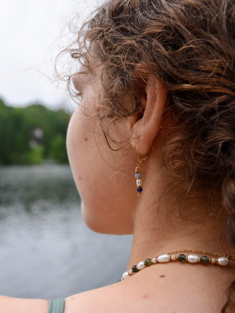 Ocean Drops: Dangle Earrings