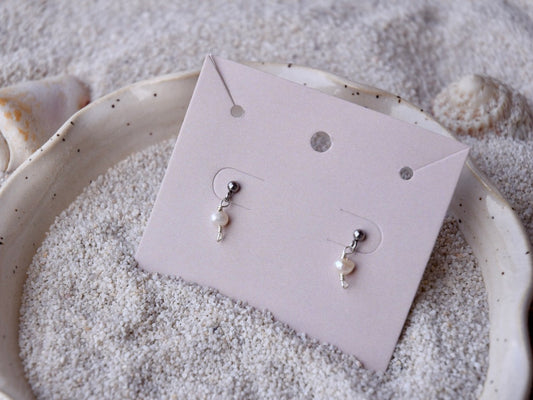 Pearl Flow Mini: Dangle Earrings