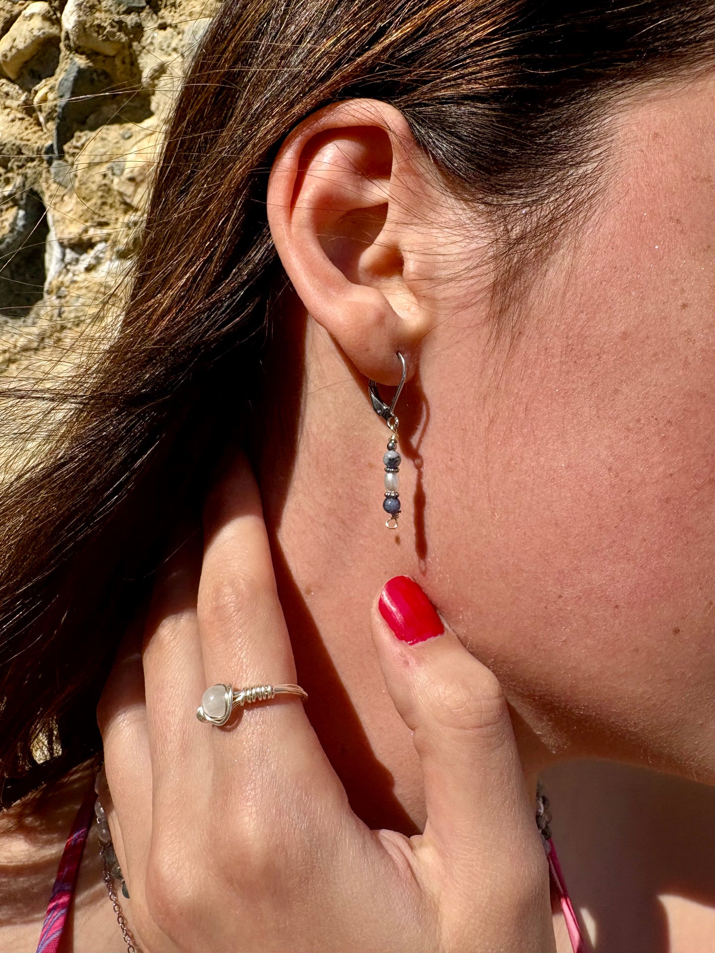 Ocean Drops: Dangle Earrings