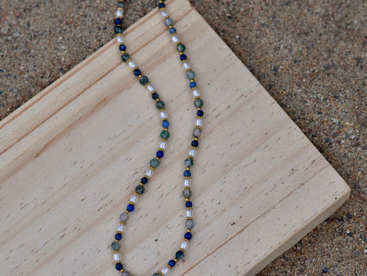 Seaside Meadow: Beaded Necklace