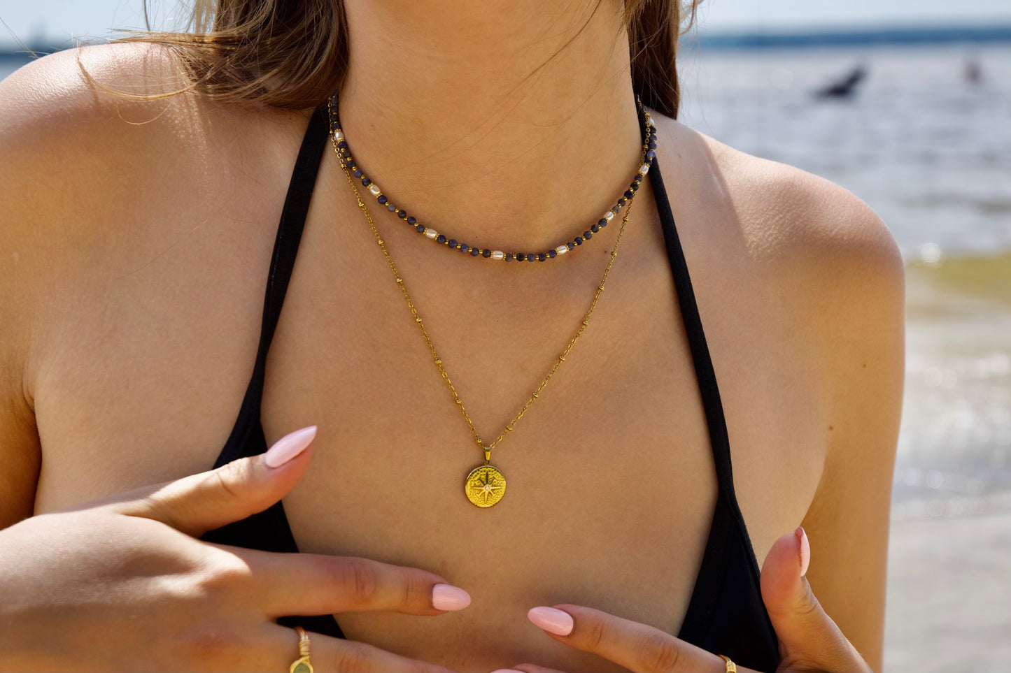 Golden Compass: Pendant Necklace