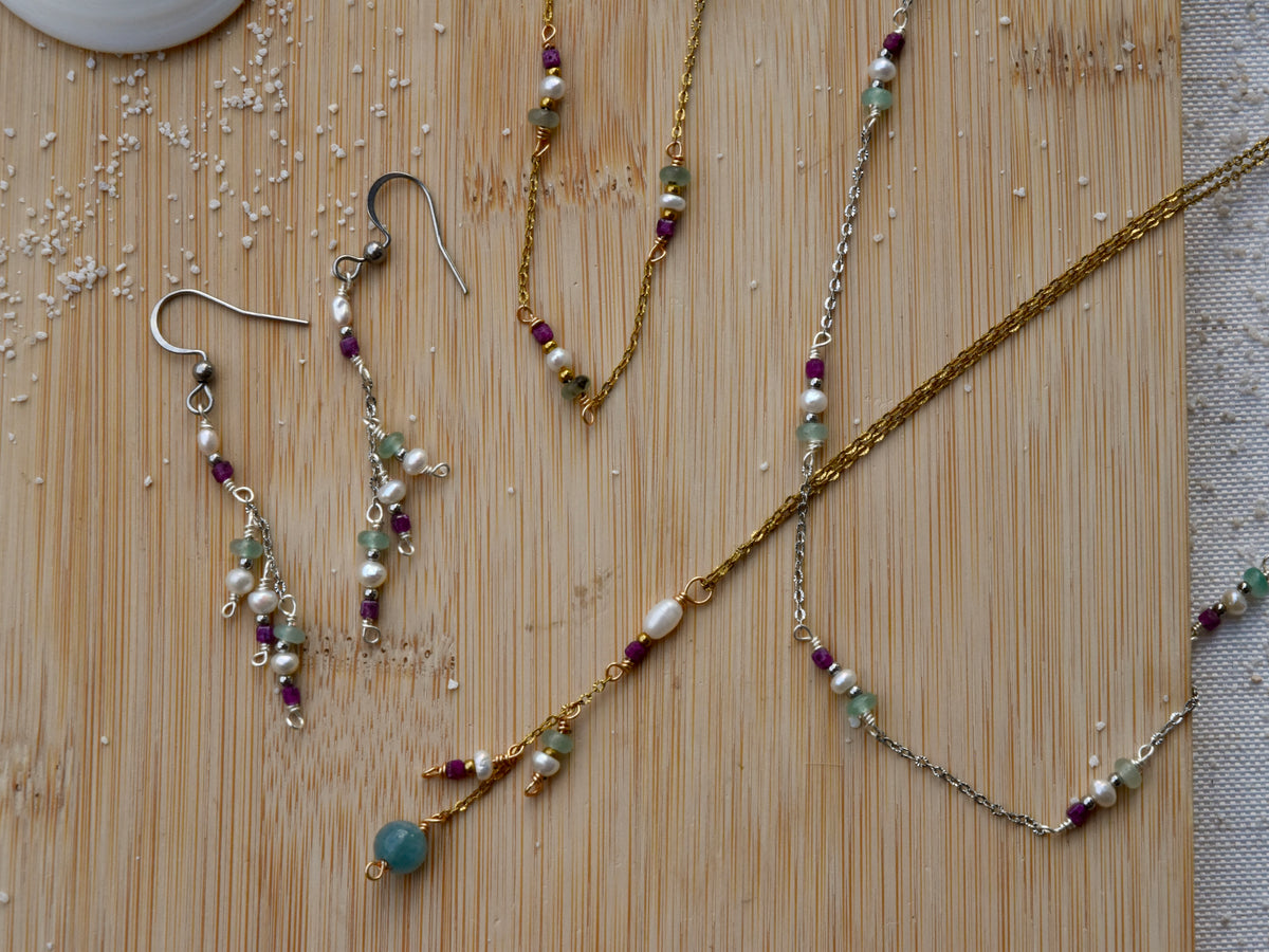Color Link: Beaded Bracelet