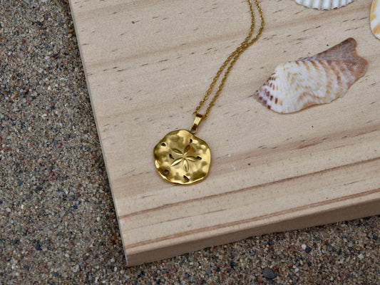 Sand Dollar: Pendant Necklace