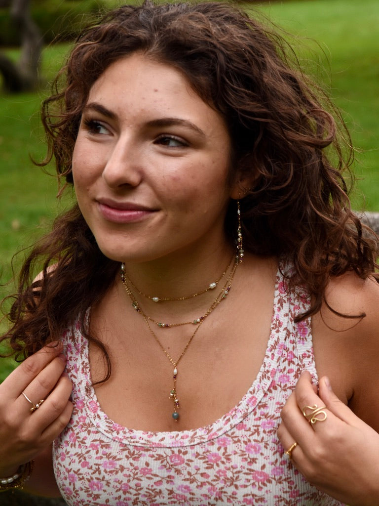 Color Link: Beaded Necklace
