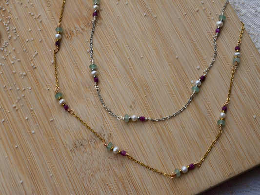 Color Link: Beaded Necklace