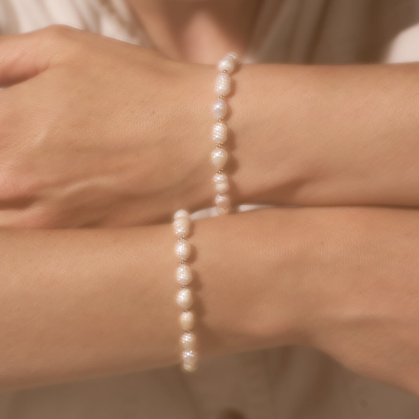 The Classic Pearl: Beaded Bracelet