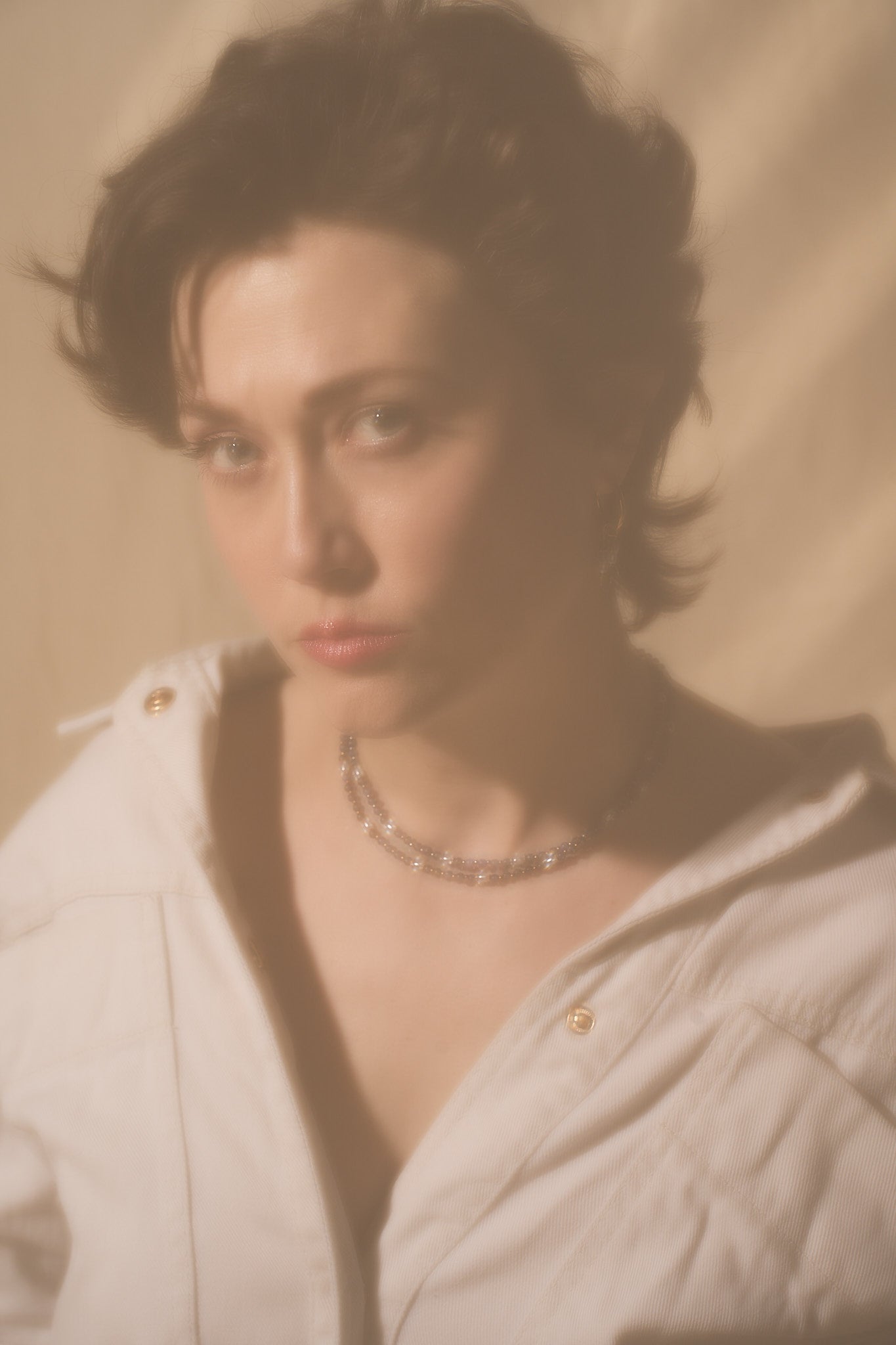 Midnight Tide: Beaded Necklace